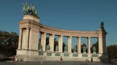 风景,音乐短片,轻音乐 - 布达佩斯英雄广场