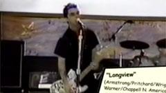 Green Day - Longview TV Version Live On Air