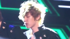 认真跳舞的灿烈