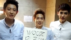 EXO WoozPlz Message & NG