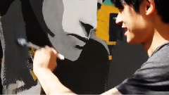 弘大制作迷你1辑墙绘花絮