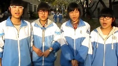 杭州第十四中学行星饭对EXO的出道一周年的祝福