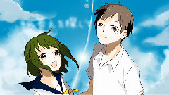 放課後,空,飛行機雲