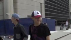 All The Fans Who Love Them At LAX