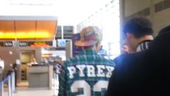 G-Dragon(BigBang) - 洛杉矶机场回韩