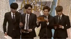 金唱片新人赏 EXO颁奖