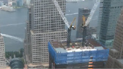 一分半延时摄影展现纽约世贸中心重建进程