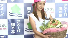 めざましテレビ 板野友美 海の家店長 サプライズ演出に