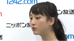 松井玲奈ANN结束后记者会1
