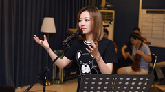 张靓颖Bang The World巡回演唱会排练探班