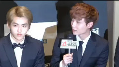 EXO's Show Time 开播新闻发布会 张艺兴发言Cut