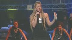 Shakira - Give It Up To Me Letter man Show