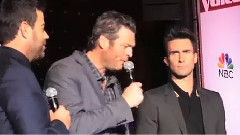 Maroon 5,Blake Shelton,Craig Wayne Boyd - THE VOICE Season 7 Christmas Tree Lighting