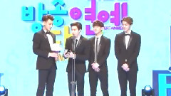 EXO获歌手部门人气赏 - 2014MBC演艺大赏 14/12/29