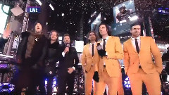 纽约时代广场跨年倒计时