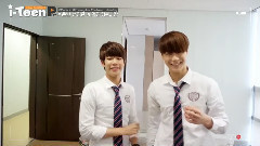 文柄和明俊的拍摄休息时间