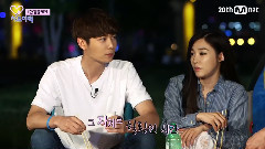 Tiffany(少女时代) - 型男模特们一起的Tiffany & 铁的汉江游戏