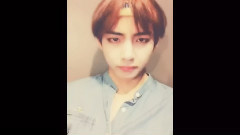 金泰亨更新 晚安自拍