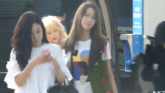 仁川机场 饭拍允儿视频一则