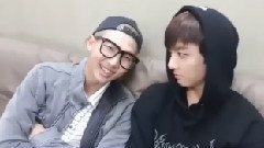 V app 一分钟英语教学 Rap Monster&田柾国