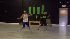 田柾国在LA舞蹈练习影片