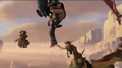 电影<驯龙高手2> 精彩片段 中文片段之Storm Fly Fetch