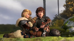 电影<驯龙高手2> 精彩片段 中文片段之Hiccup & Astrid