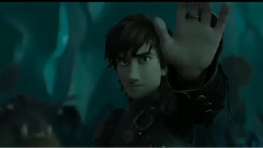 电影<驯龙高手2> 精彩片段 中文片段之神秘龙骑士现身