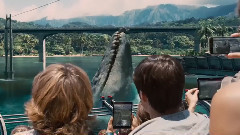 电影<侏罗纪世界>片段