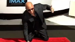 电影<速度与激情7>范.迪塞尔留名TCL中国剧院