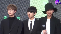 TheSTAR新闻频 MMA2015红毯 防弹少年团