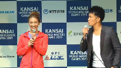 AKB48 - 秋元才加武井壮登场関西ワールドマスターズゲームズ2021启动记者会(2)