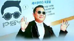 PSY卡通造型的应用 新闻报道