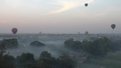 Balloon Flight Over Bagan, Myanmar