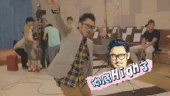 音乐剧<我的青春高八度>花絮之吴秀波片场唱high了