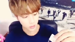 JIN 27日演唱会前直播