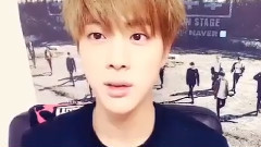 V APP LIVE-BTS on stage-Jin