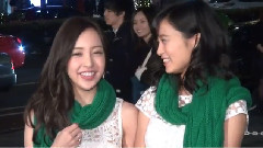 Oricon NewS 板野友美&小島瑠璃子 表参道イルミネーション点灯式に登場