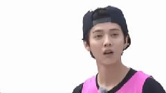 鹿晗 - 跑男来了 跑男团吊桥友谊赛鹿晗跌落邓超得冠