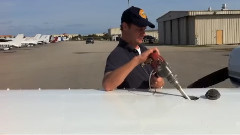 Leccion de Vuelo Simulando un motor Fuera. Giuseppe Di Campo Beech Beech Baron 55