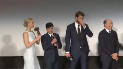 电影<饥饿游戏3:嘲笑鸟(下)>北京首映发布会