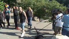 电影<蓝精灵>拍摄直击1