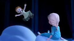 电影<冰雪奇缘>中文插曲MV 你想不想堆雪人