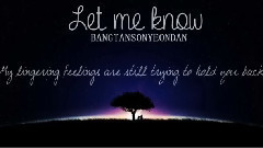 Let me know英文翻唱