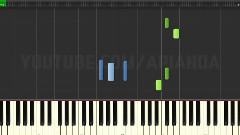 RUN piano cover tutorial