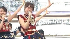 AKB48 - めざましテレビ 紅白 金爆相撲 AKB驚き