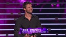 2016人民选择奖最受欢迎动作类电影男演员Chris Hemsworth