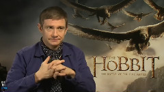电影<霍比特人:五军之战>专访影片主演