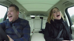 Adele - Hello&Rolling in the Deep(James Corden's Carpool Karaoke预告)