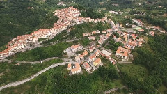 意大利乡村小镇空中摄影